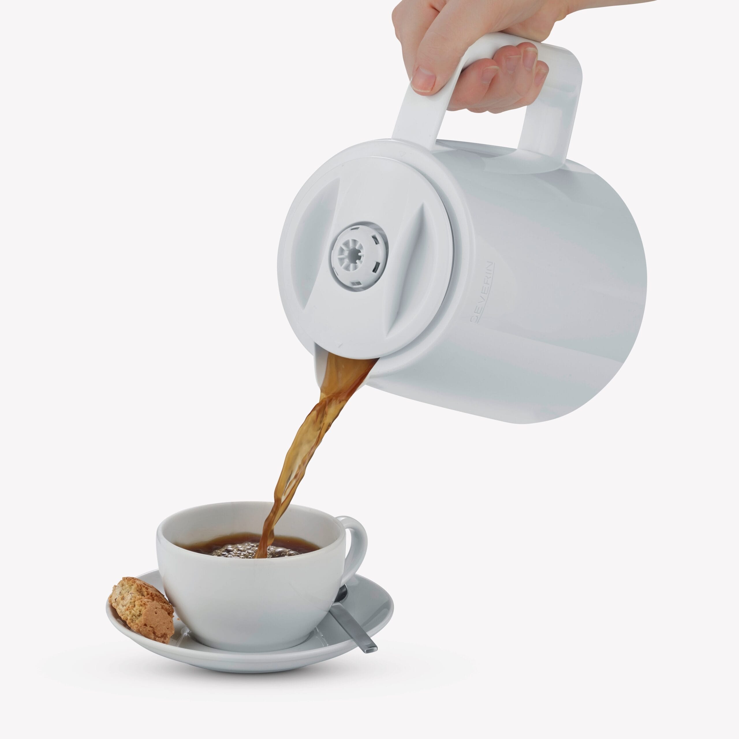 SEVO Duo caffettiera a filtro con 2 caraffe termiche 8 tazze