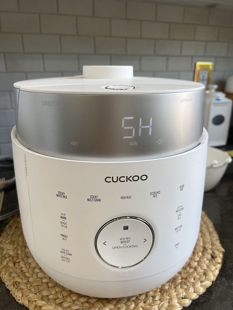CUCKOO CRP-LHTR0609F cuociriso induzione 6 tazze doppia pressione