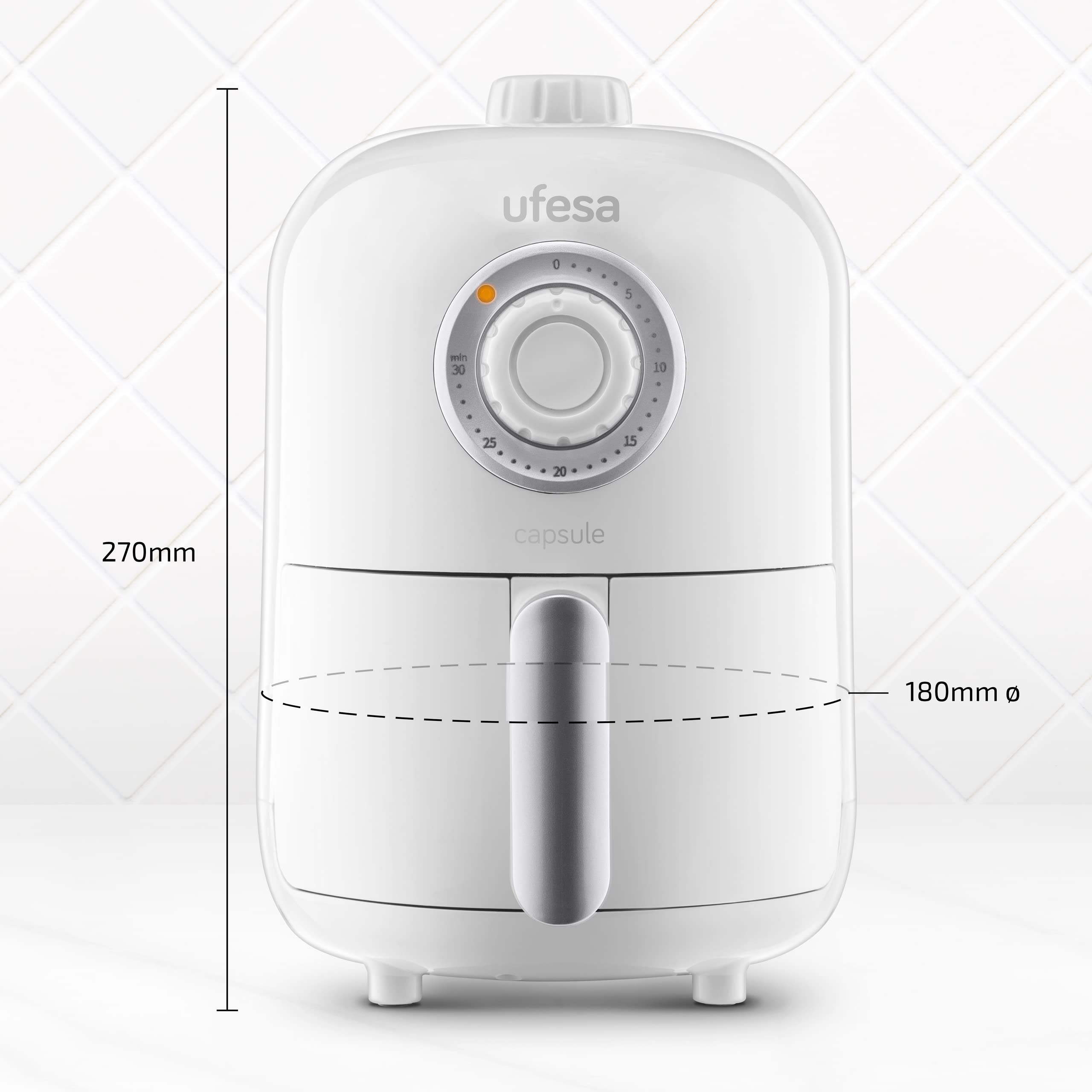 Ufesa Capsule AF1000 friggitrice ad aria 1 L senza olio