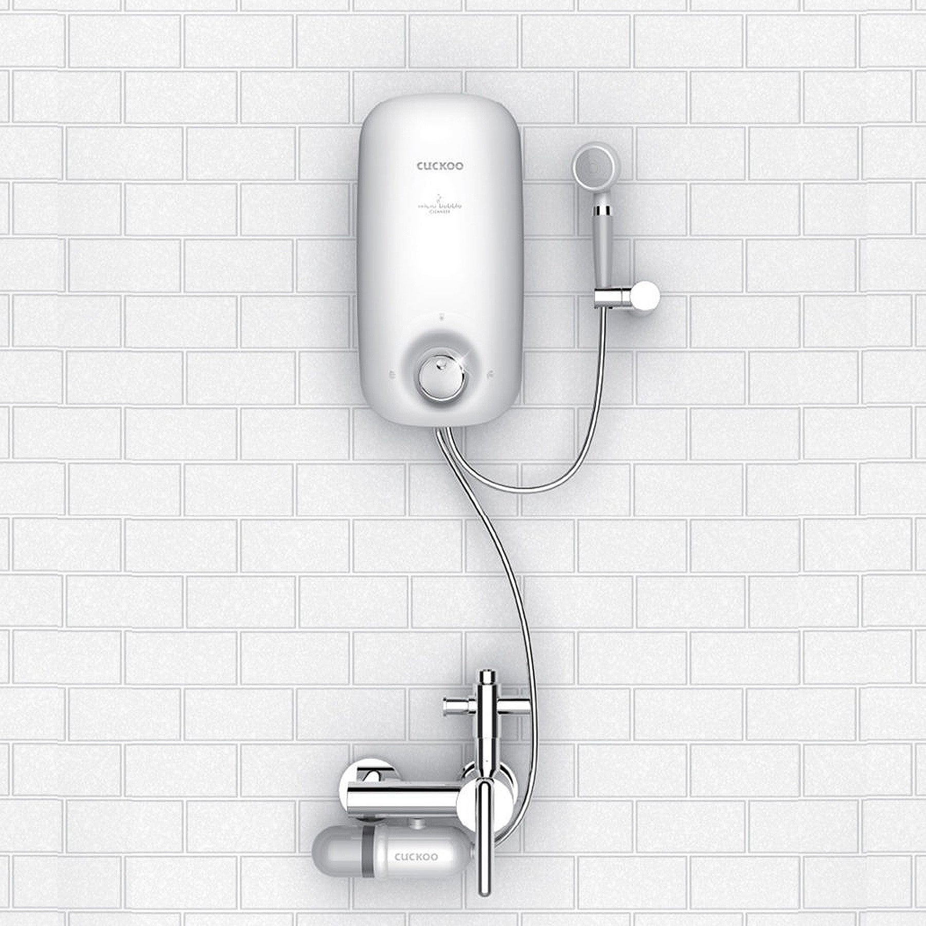CUCKOO CWS-AO201W purificatore microbolle senza corrente