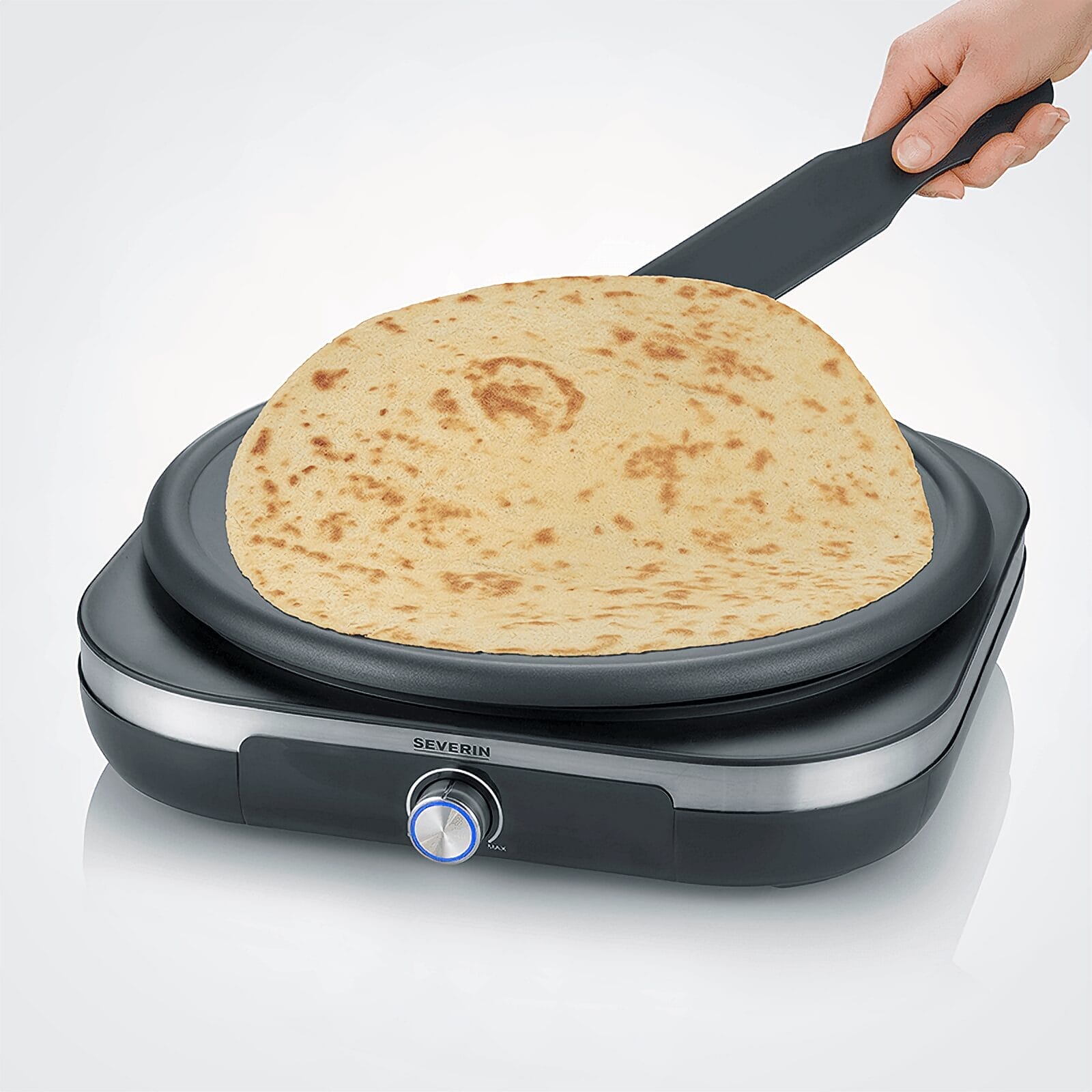 SEVO Crepes Maker Piastra Antiaderente XXL