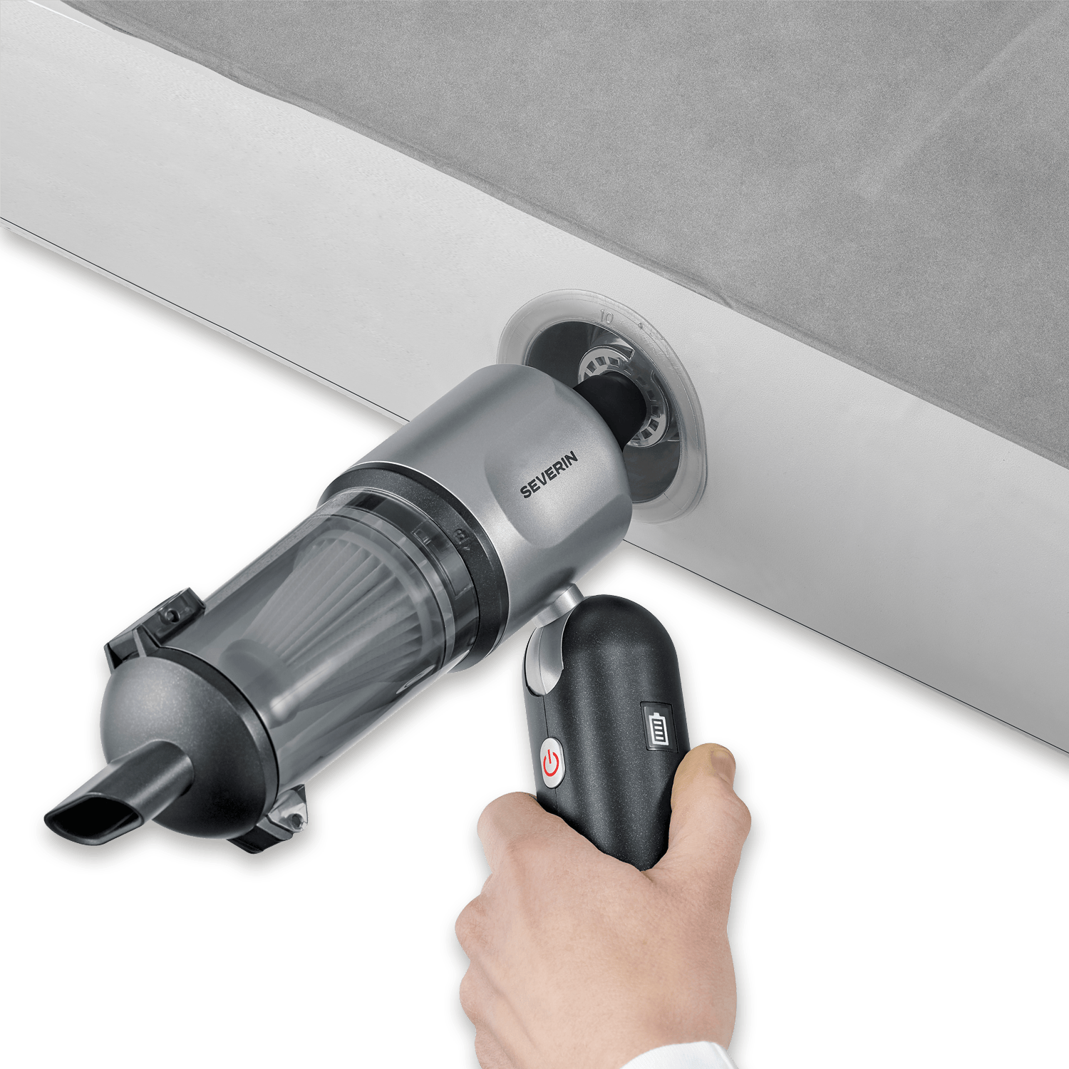 SEVERIN S-Power DuoBoost HV 7137 aspirapolvere a mano 3in1