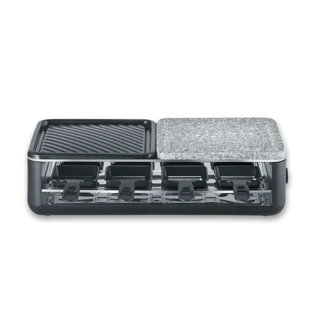 SEVO Black Line Lite griglia raclette 8 padelle