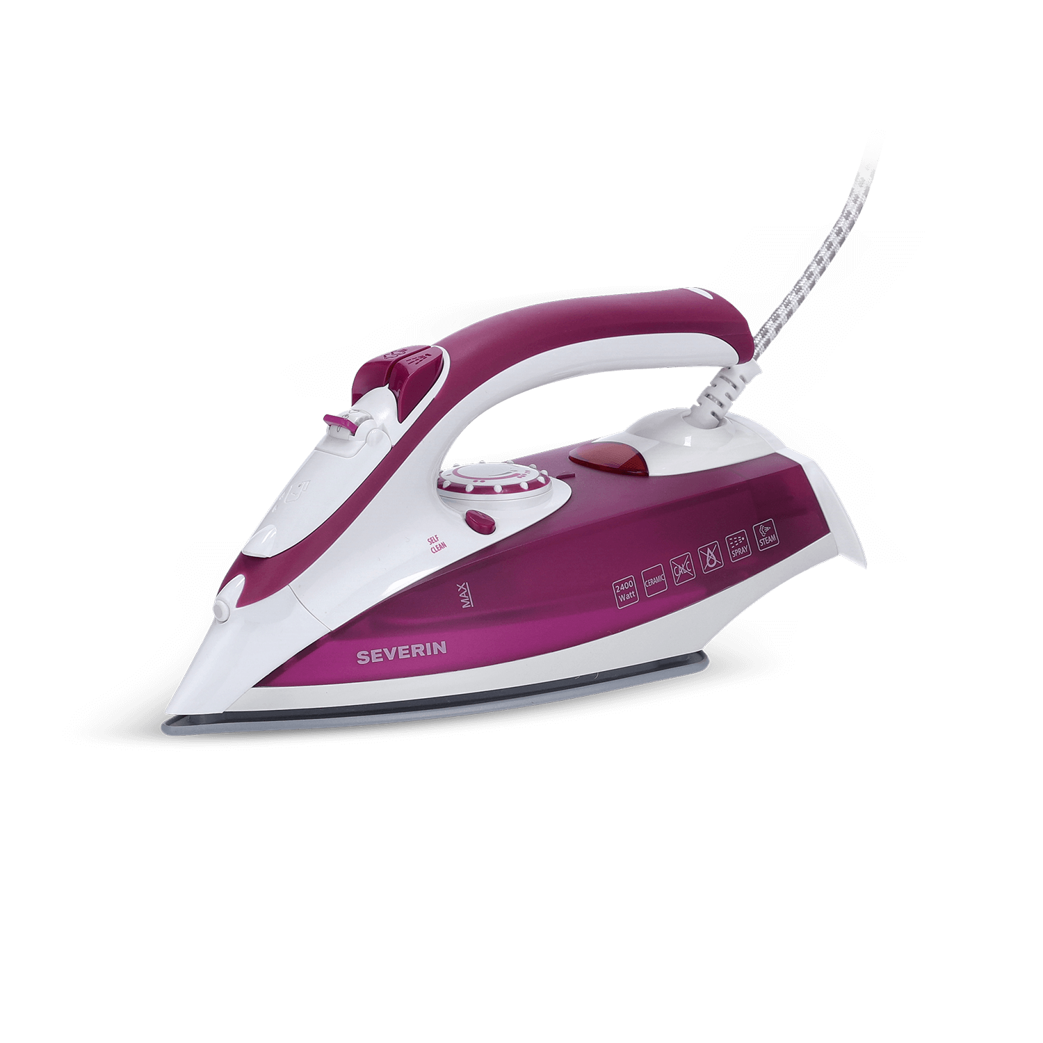 SEVO ferro da stiro a vapore ceramica 70 g/min