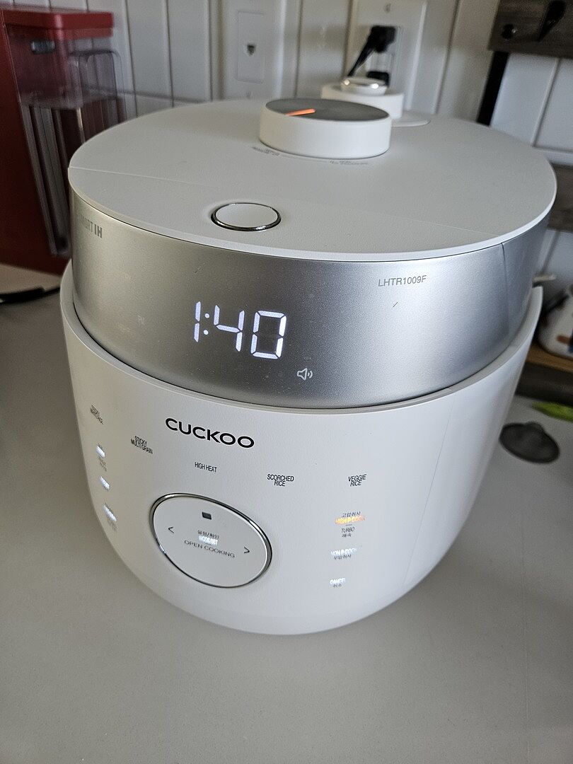Cuckoo CRP-LHTR1009F cuociriso IH 10 tazze twin pressure