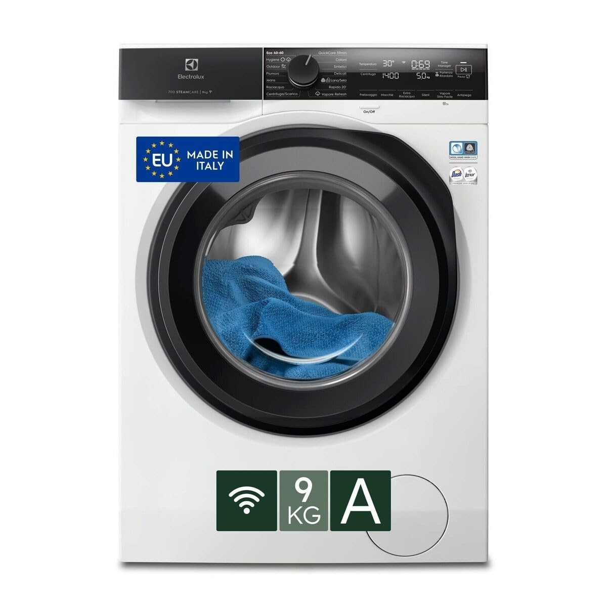 Electrolux Serie 700 EW7F49GY lavatrice 9 kg