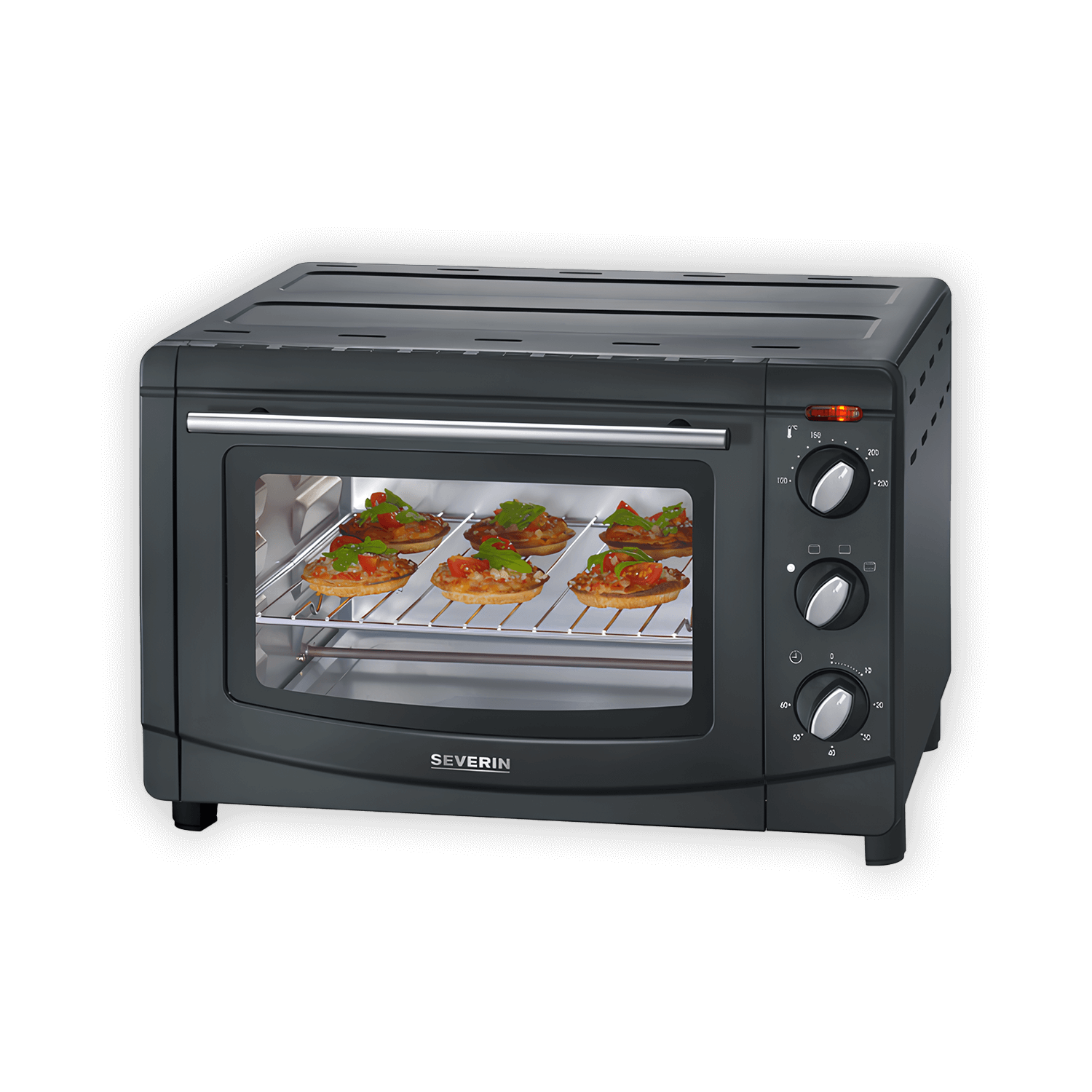 SEVO Fornetto Elettrico 20 L 1500 W per Pizza 30 cm