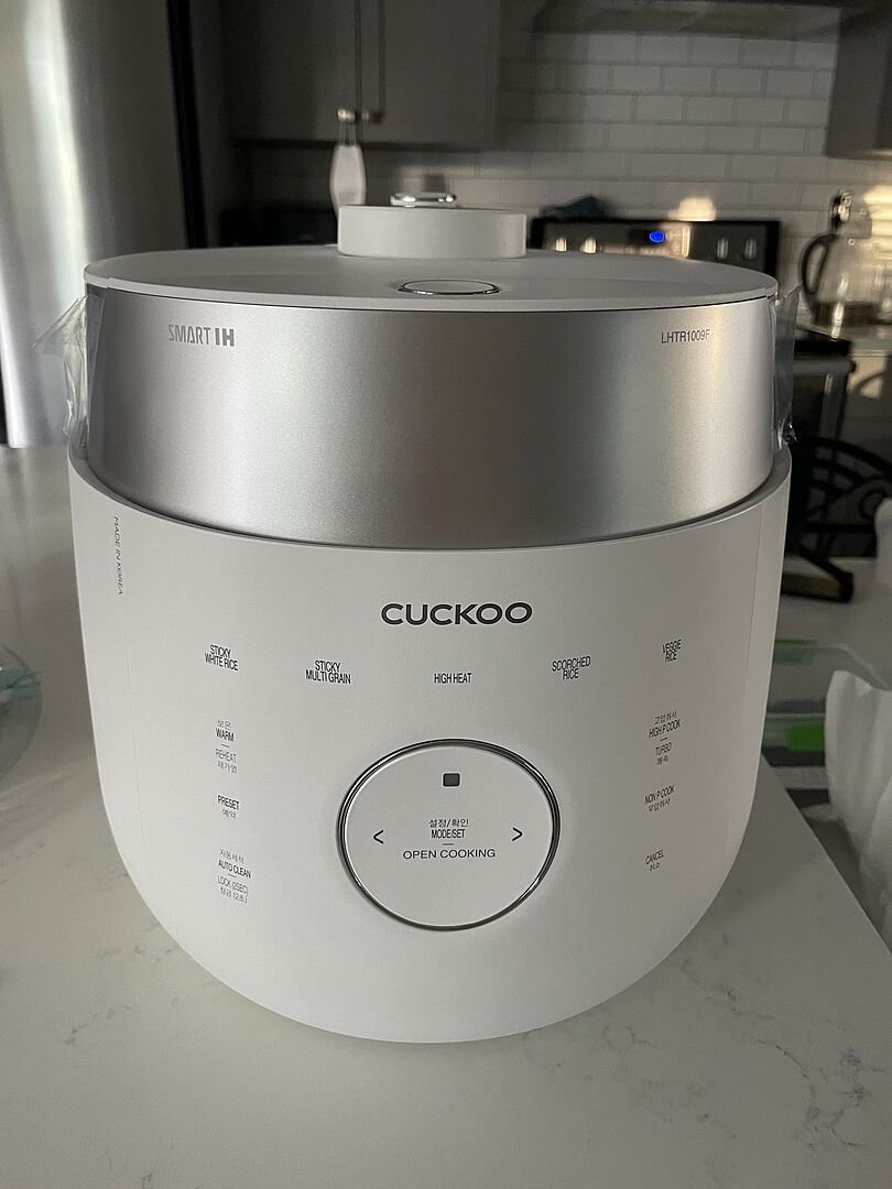 Cuckoo CRP-LHTR1009F cuociriso IH 10 tazze twin pressure