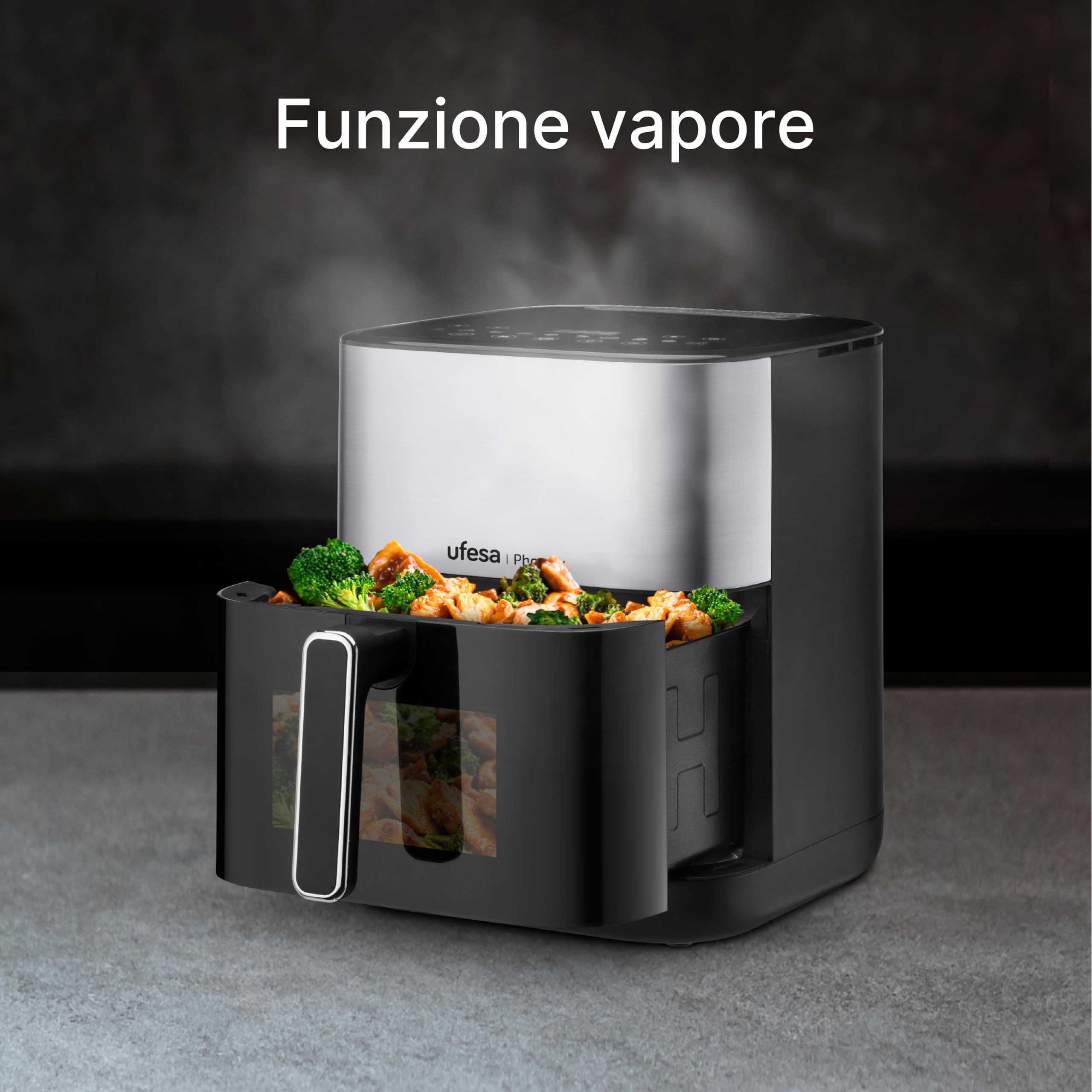 Ufesa Phoenix friggitrice ad aria a vapore 6 L