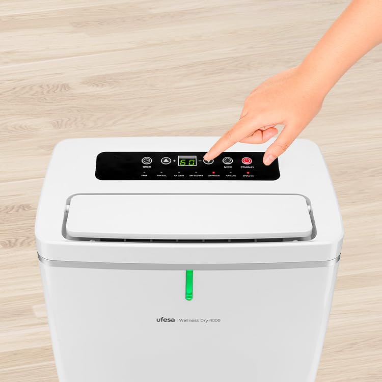Ufesa Wellness Dry 4000 deumidificatore 16L/24h per 30 mq
