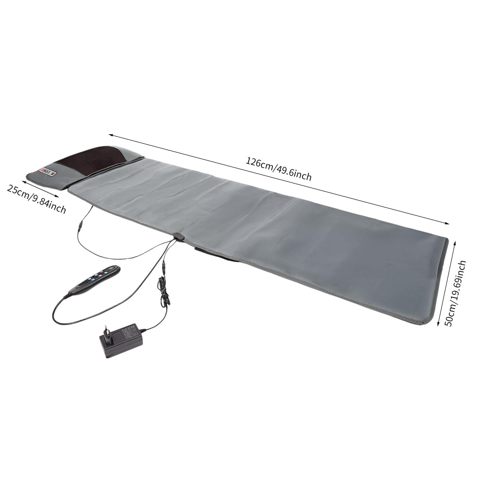 TiryyDrela Tappetino Massaggio Shiatsu 9 Modalità