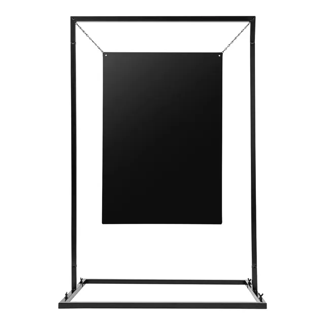 TiryyDrela cavalletto matrimonio pannello 50x70 nero metallo