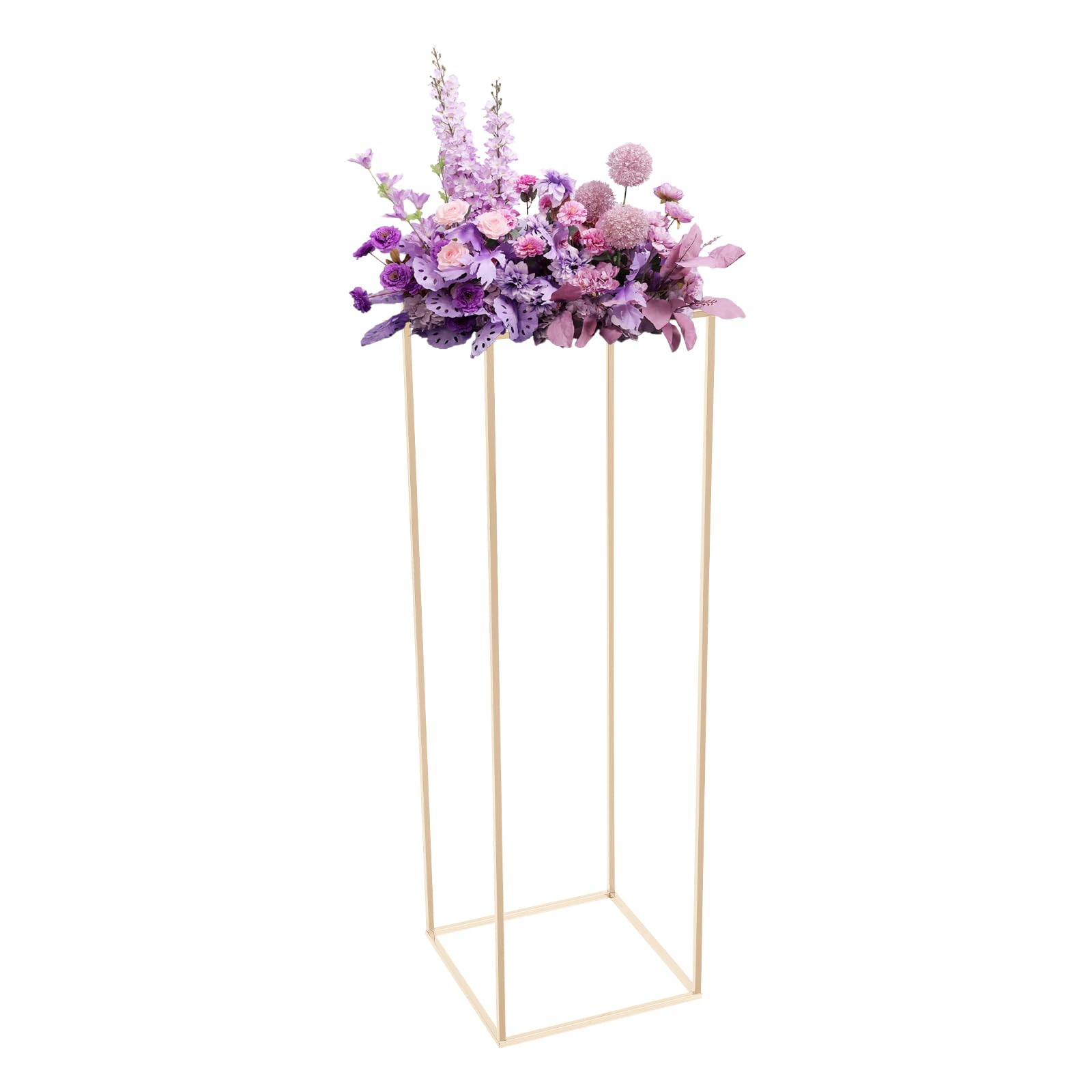 TiryyDrela colonna floreale oro 100 cm portafiori matrimonio