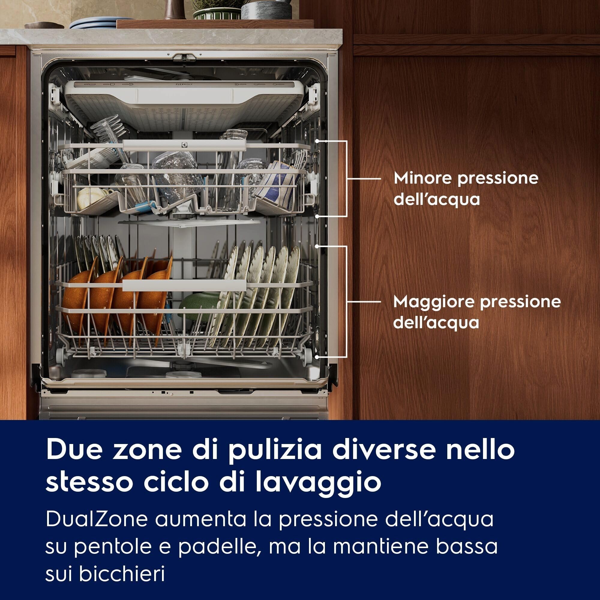 Electrolux E82LA221S lavastoviglie incasso 14 coperti classe A