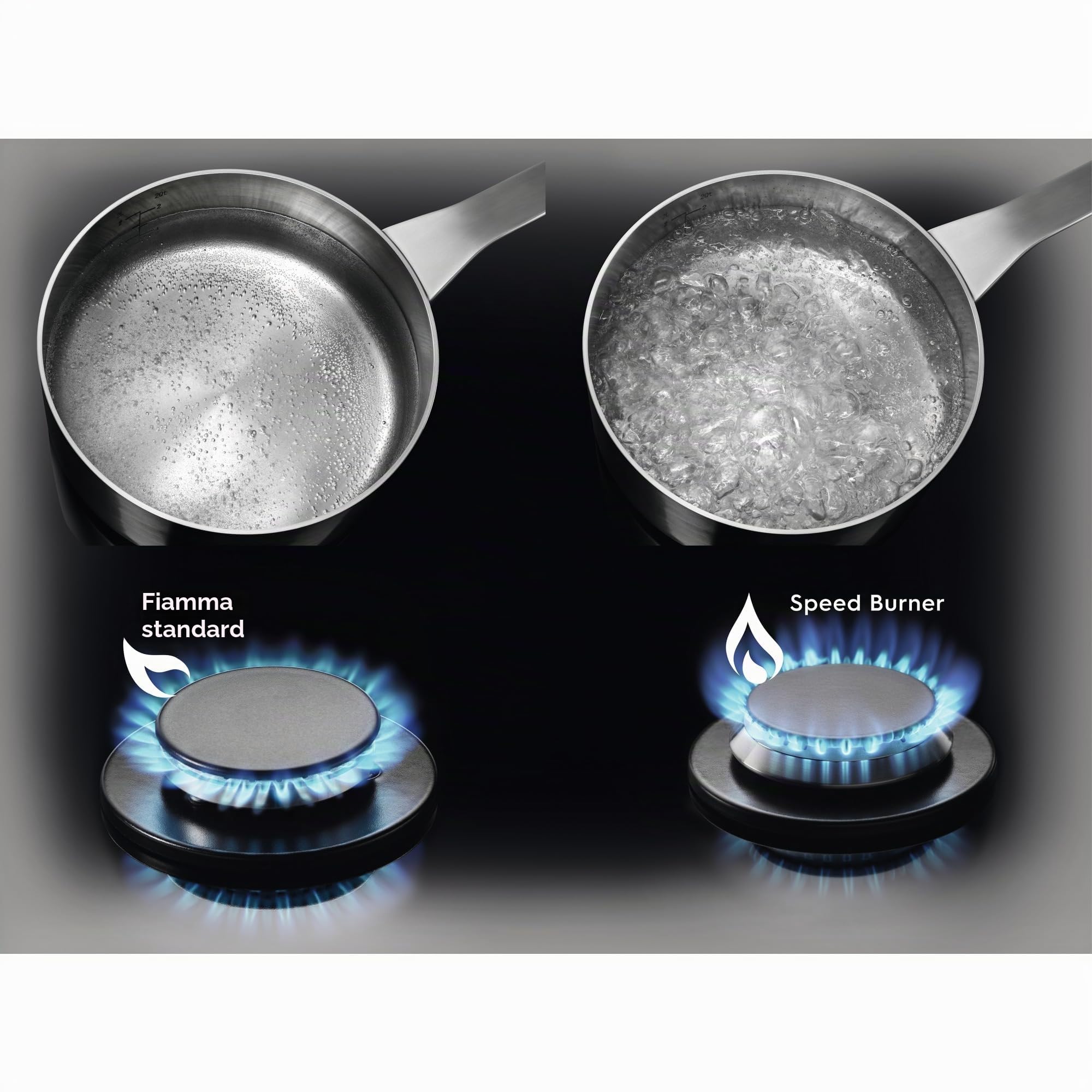 Electrolux Serie 600 EGG64272M piano cottura gas 60 cm 4 fuochi