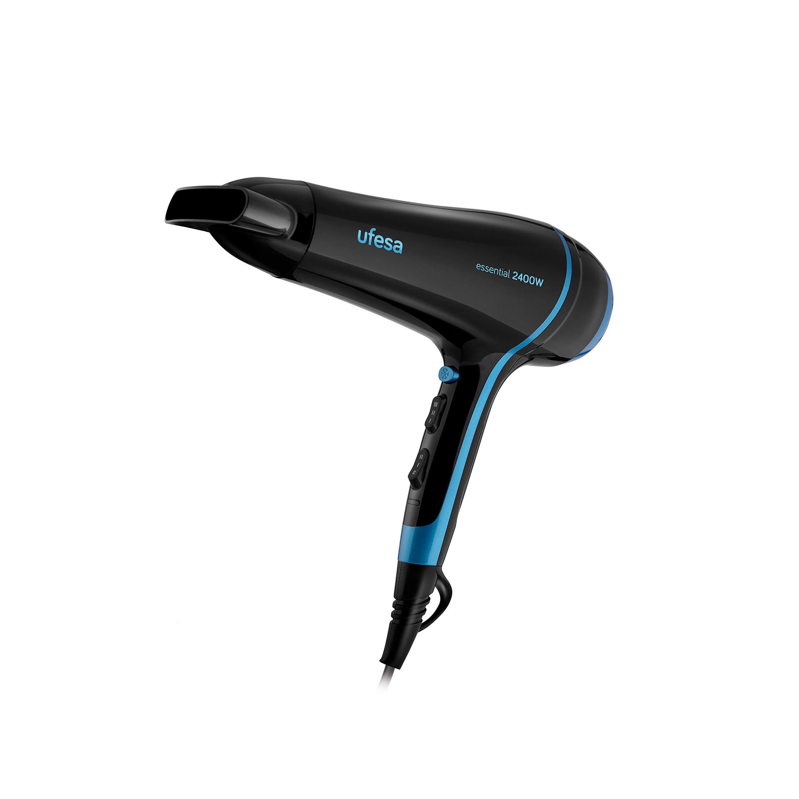 Ufesa Essential asciugacapelli 2400W nero 2 velocità