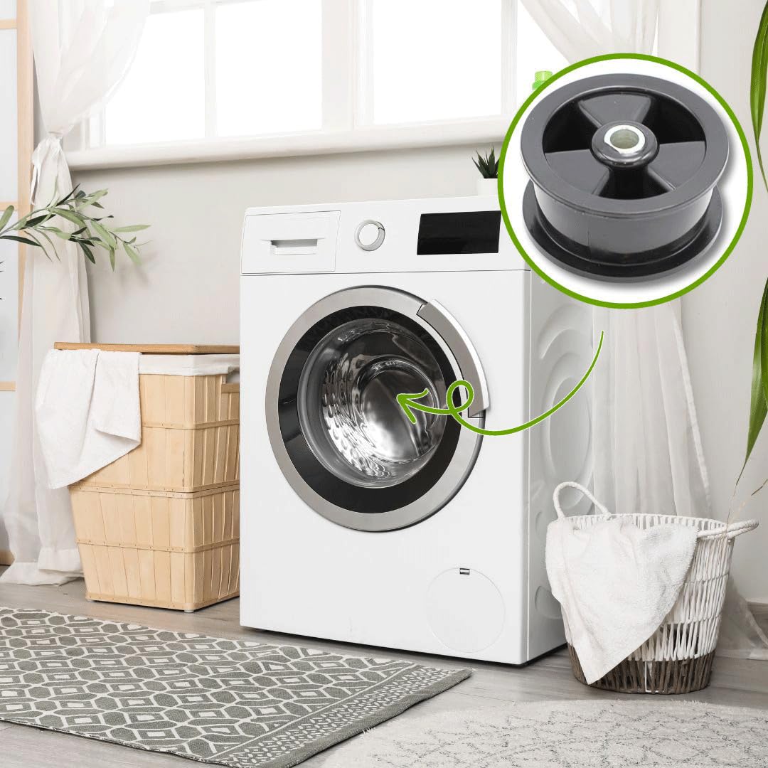 Electrolux 1000047680-000 rullo tendicinghia asciugatrice nero