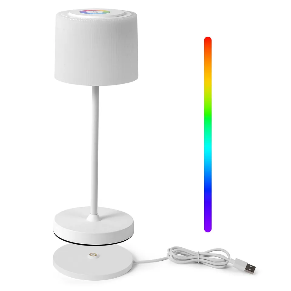 WOWDSGN lampada da tavolo ricaricabile RGB 4000mAh IP44