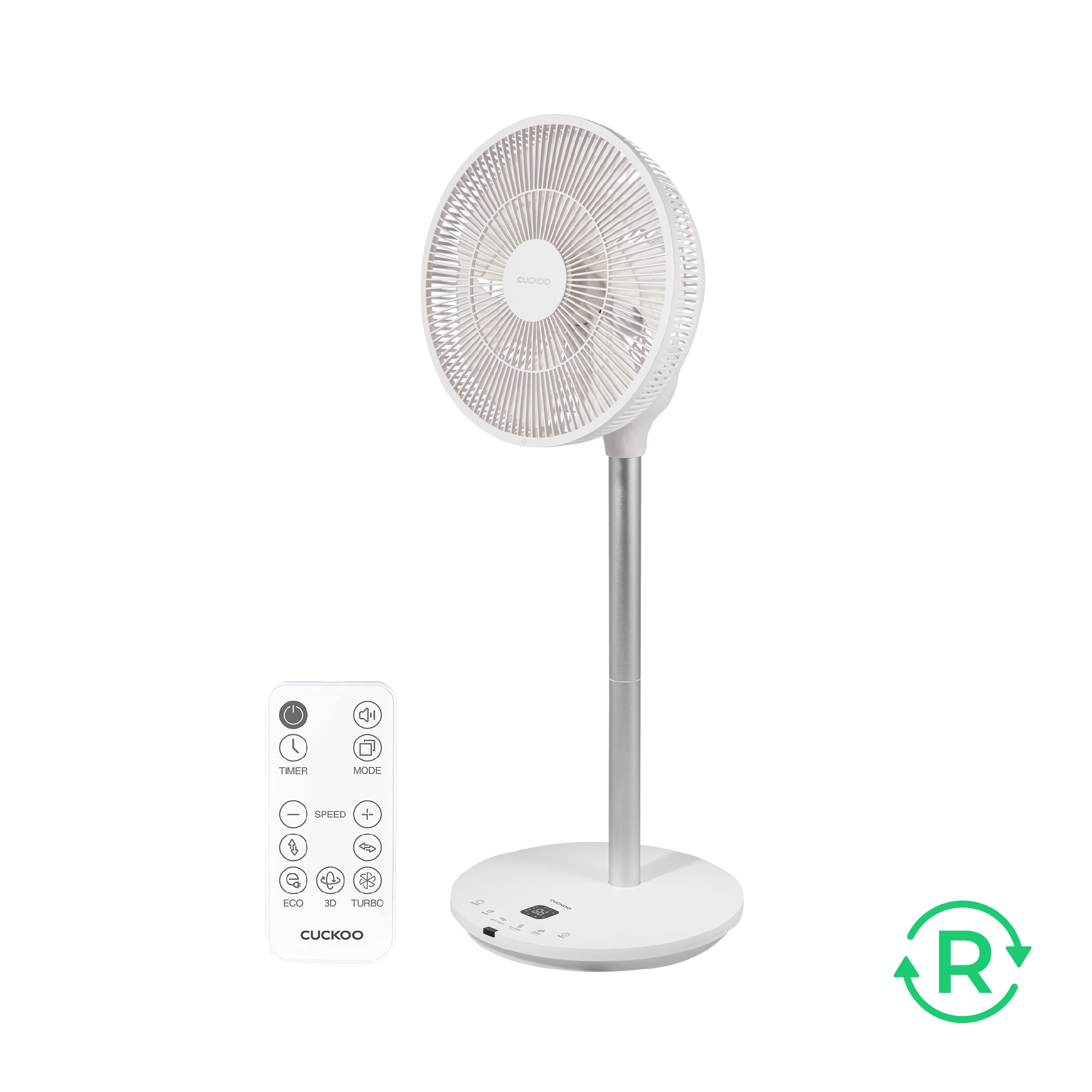 CUCKOO CF-AC1410WH circolatore aria bianco ricondizionato 360°
