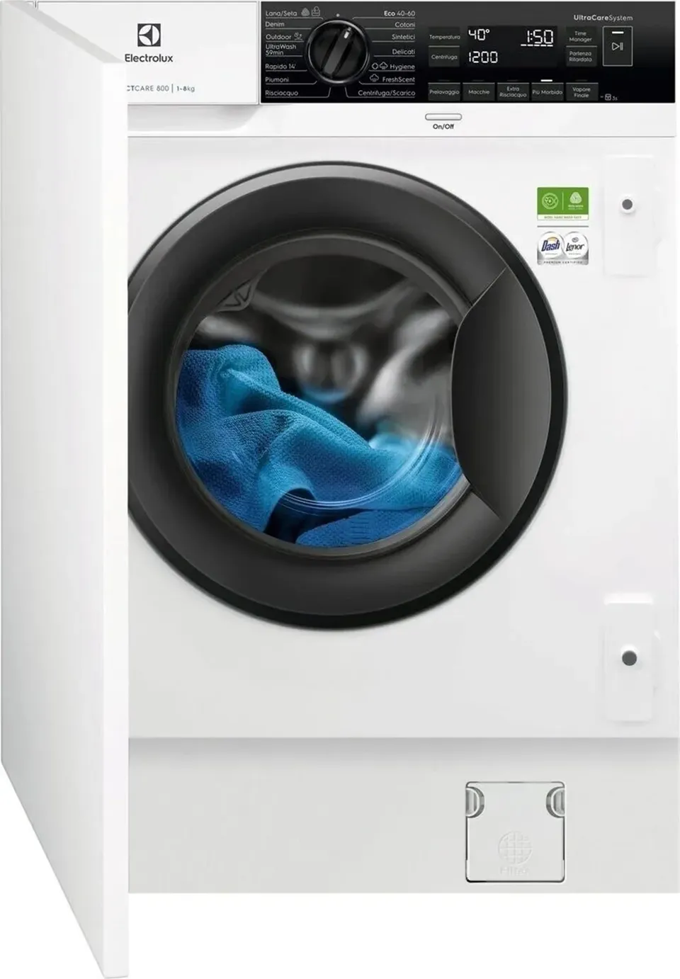 Electrolux PerfectCare 800 EW7F8ABI lavatrice 8 kg vapore