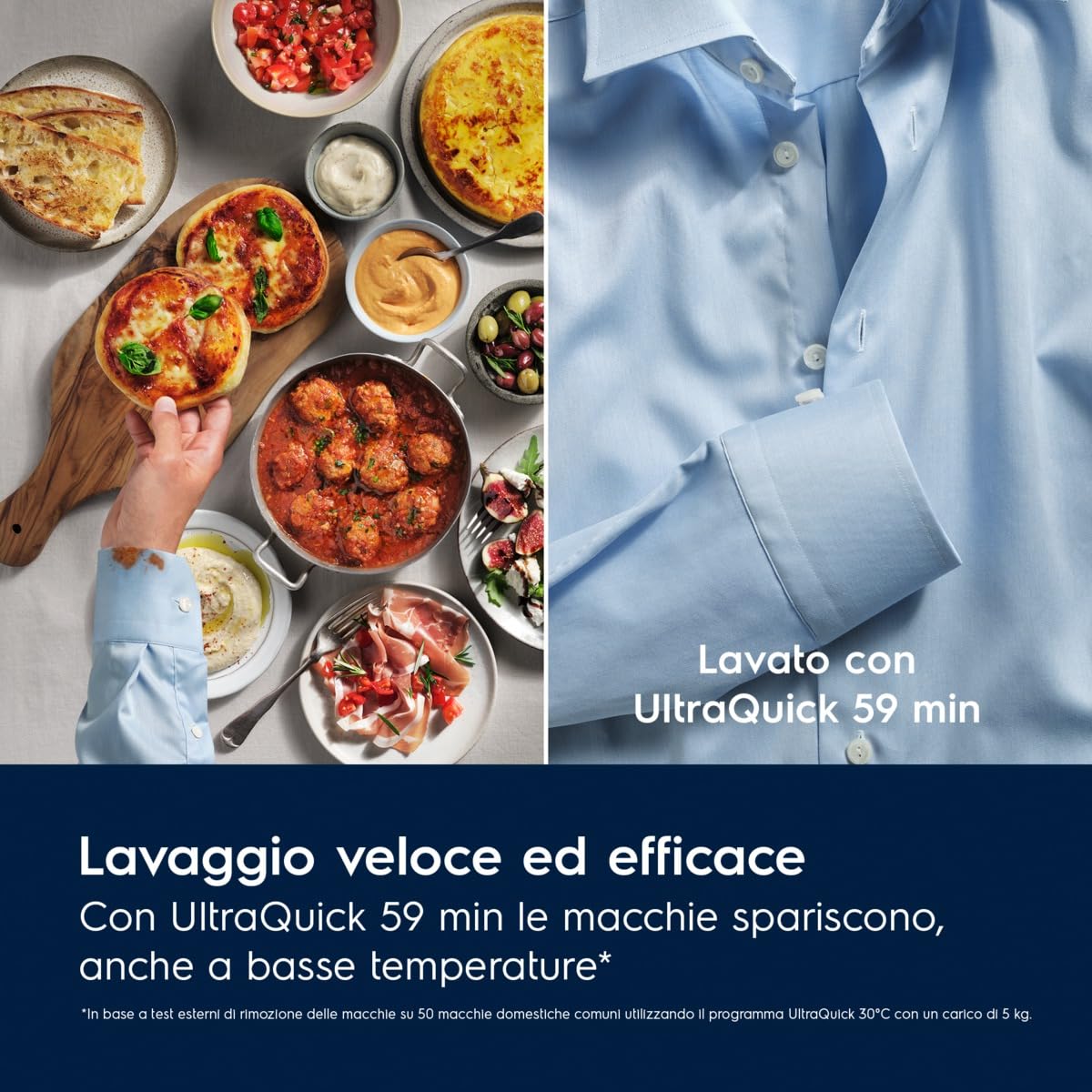 Electrolux EW7F411B3 Lavatrice 11Kg 1400 Giri Vapore