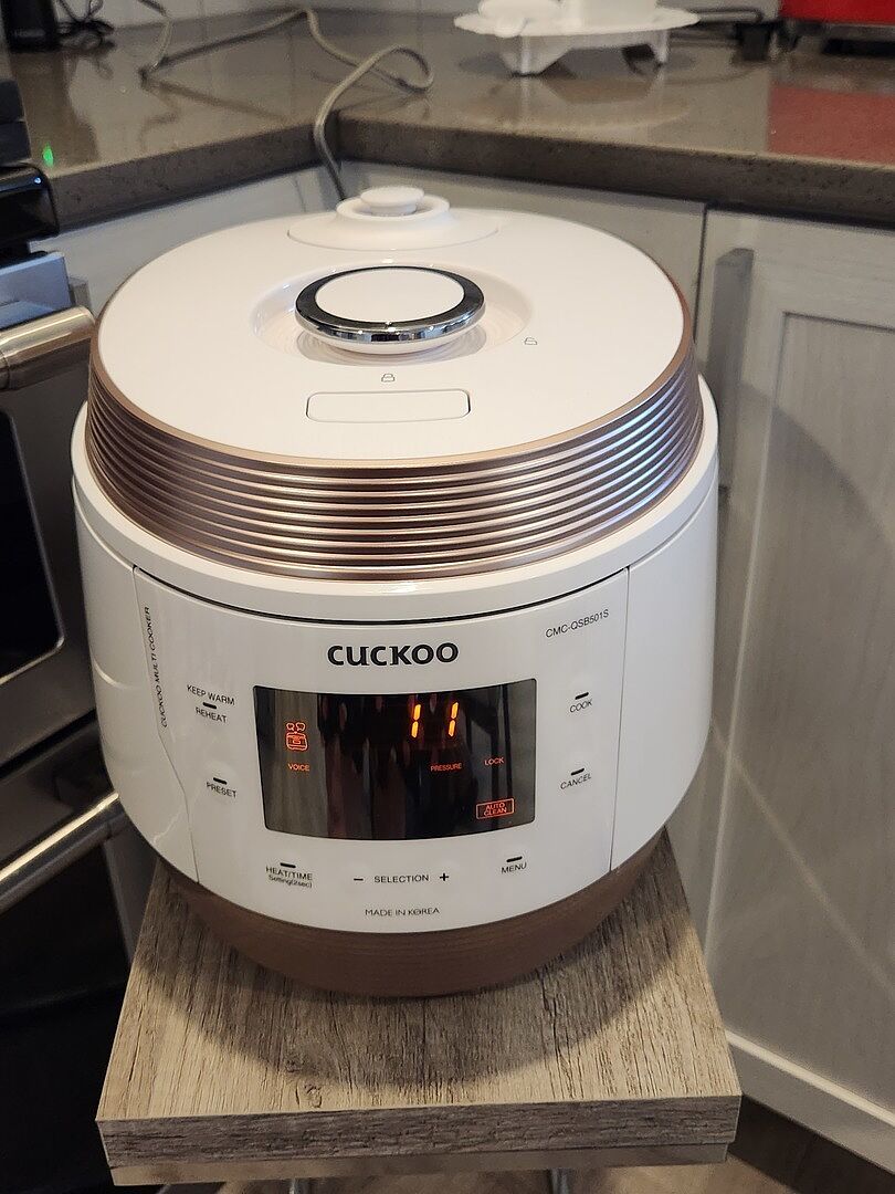 Cuckoo CMC-QSB501S multicooker 5 qt pressione