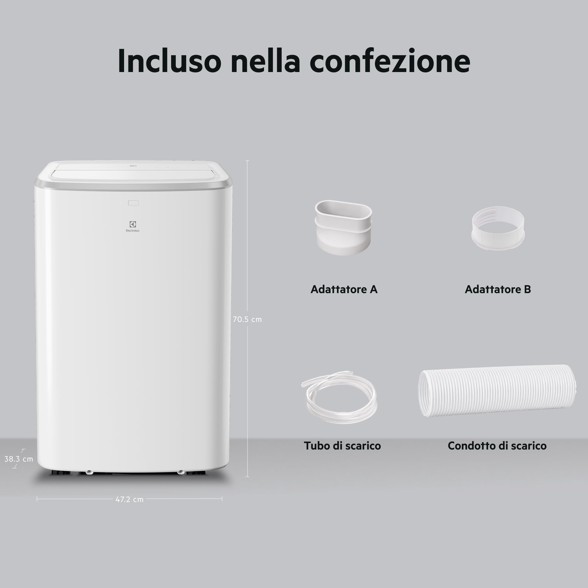 Electrolux Comfort 600 EXP26U339HW condizionatore portatile