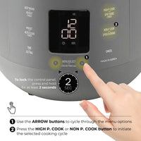 CUCKOO Twin Pressure CRP-ST0609F cuociriso 6 tazze