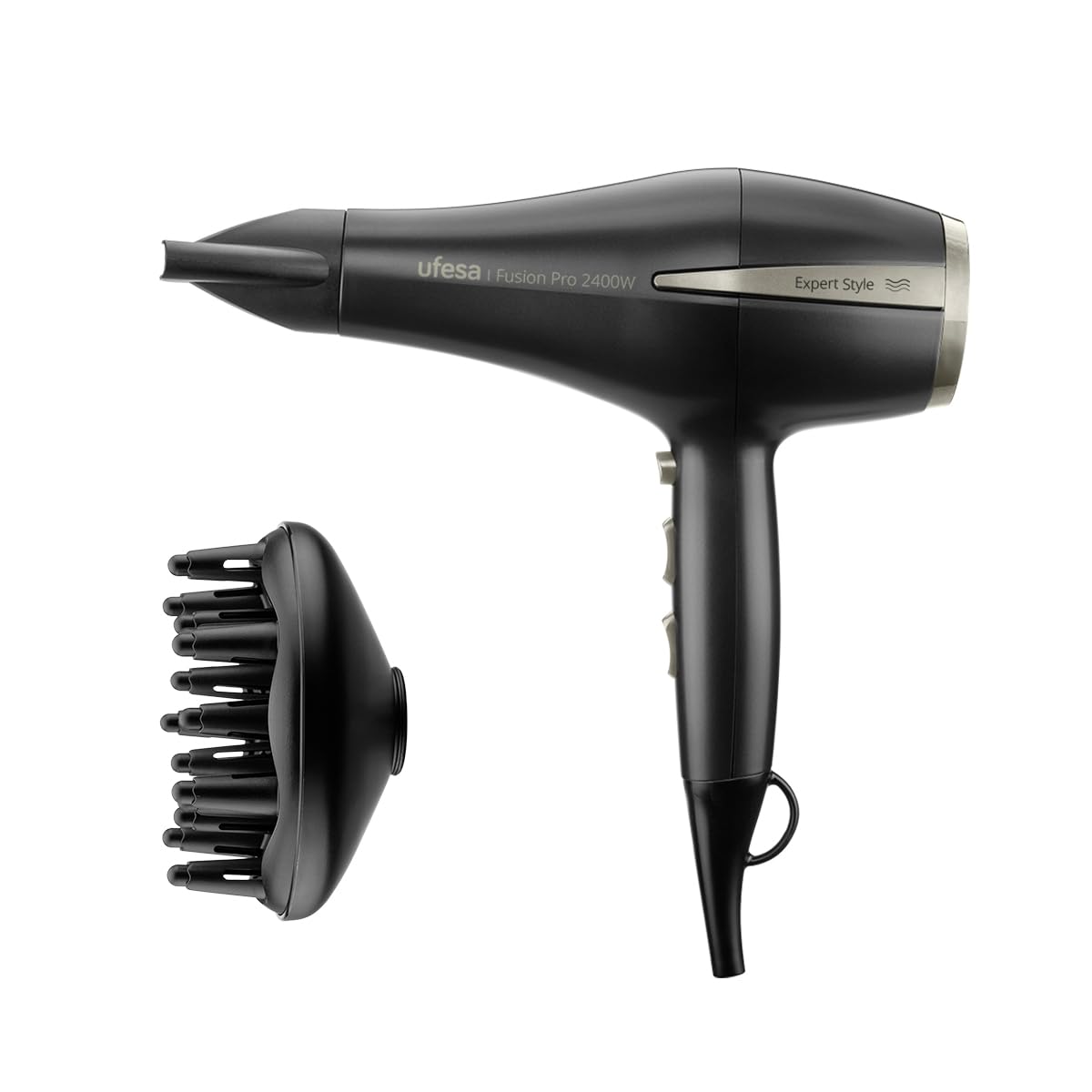 Ufesa Air Glow 2200W Asciugacapelli Bianco Rosa con Diffusore