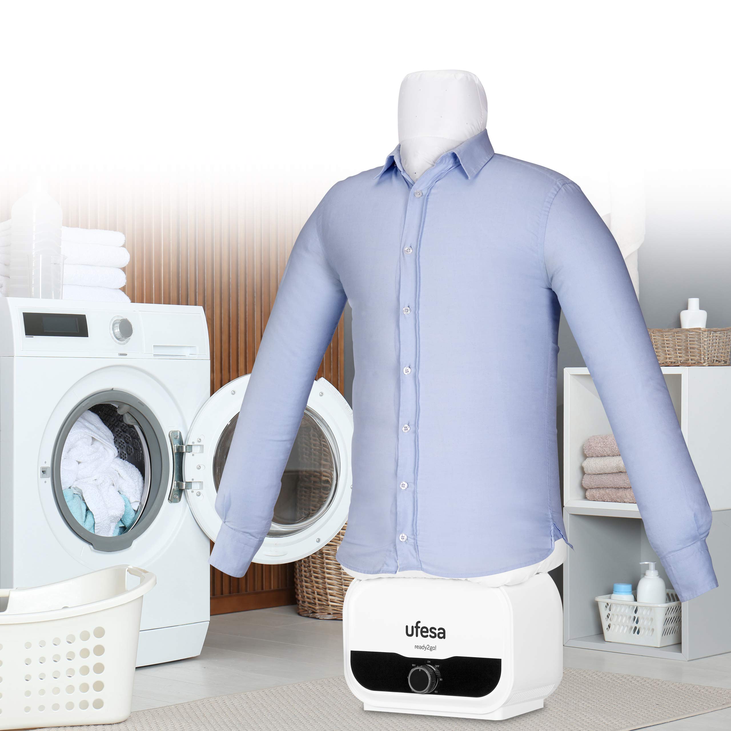 Ufesa SV1200 manichino stira camicie S-XXL 1200W