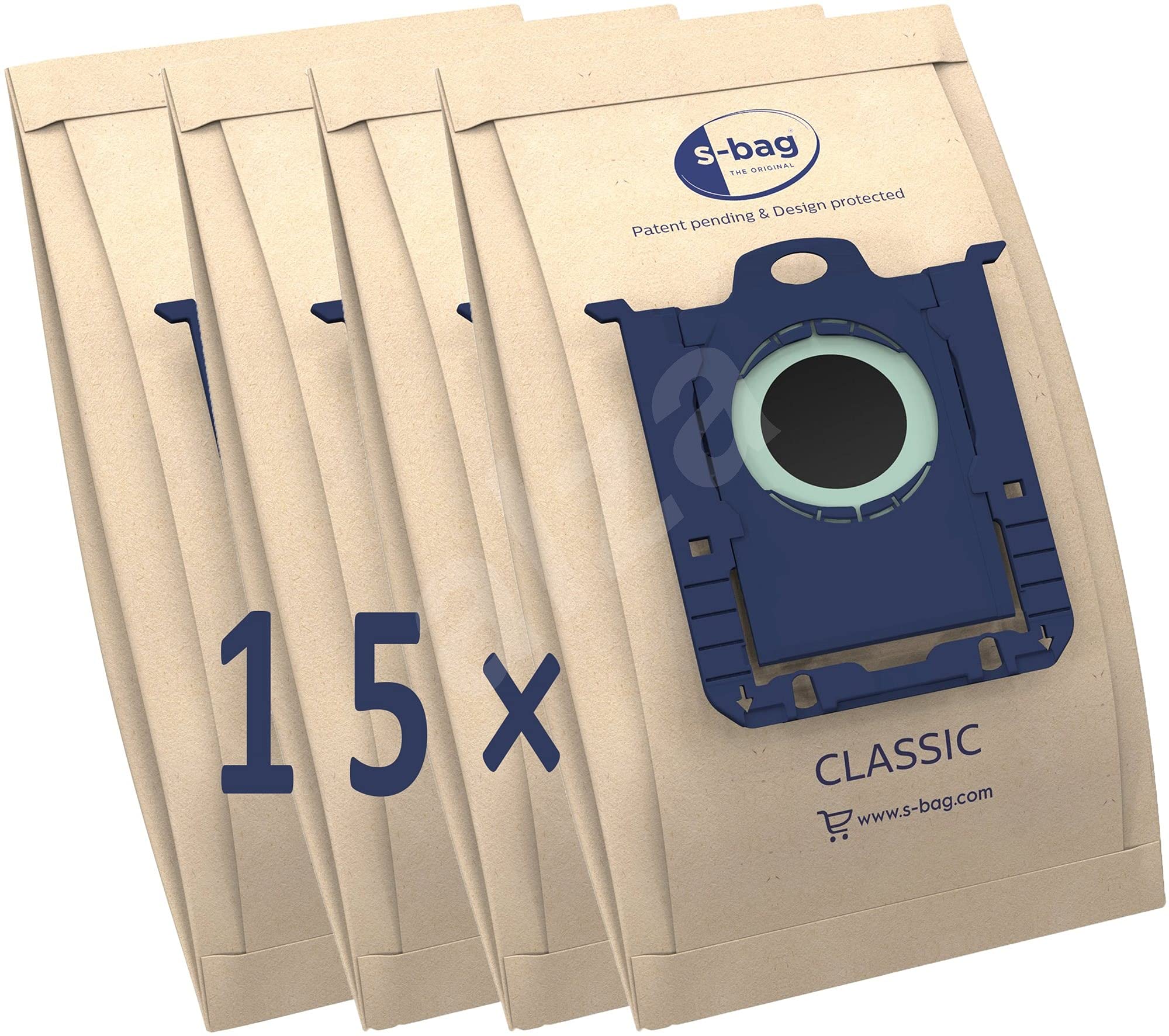 Electrolux S-Bag Classic E200SM sacchetti aspirapolvere 15 pezzi carta