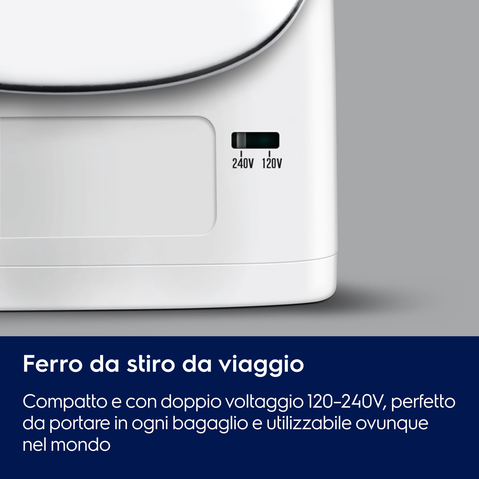 Electrolux EDBT800 ferro da stiro da viaggio 800 W rosso