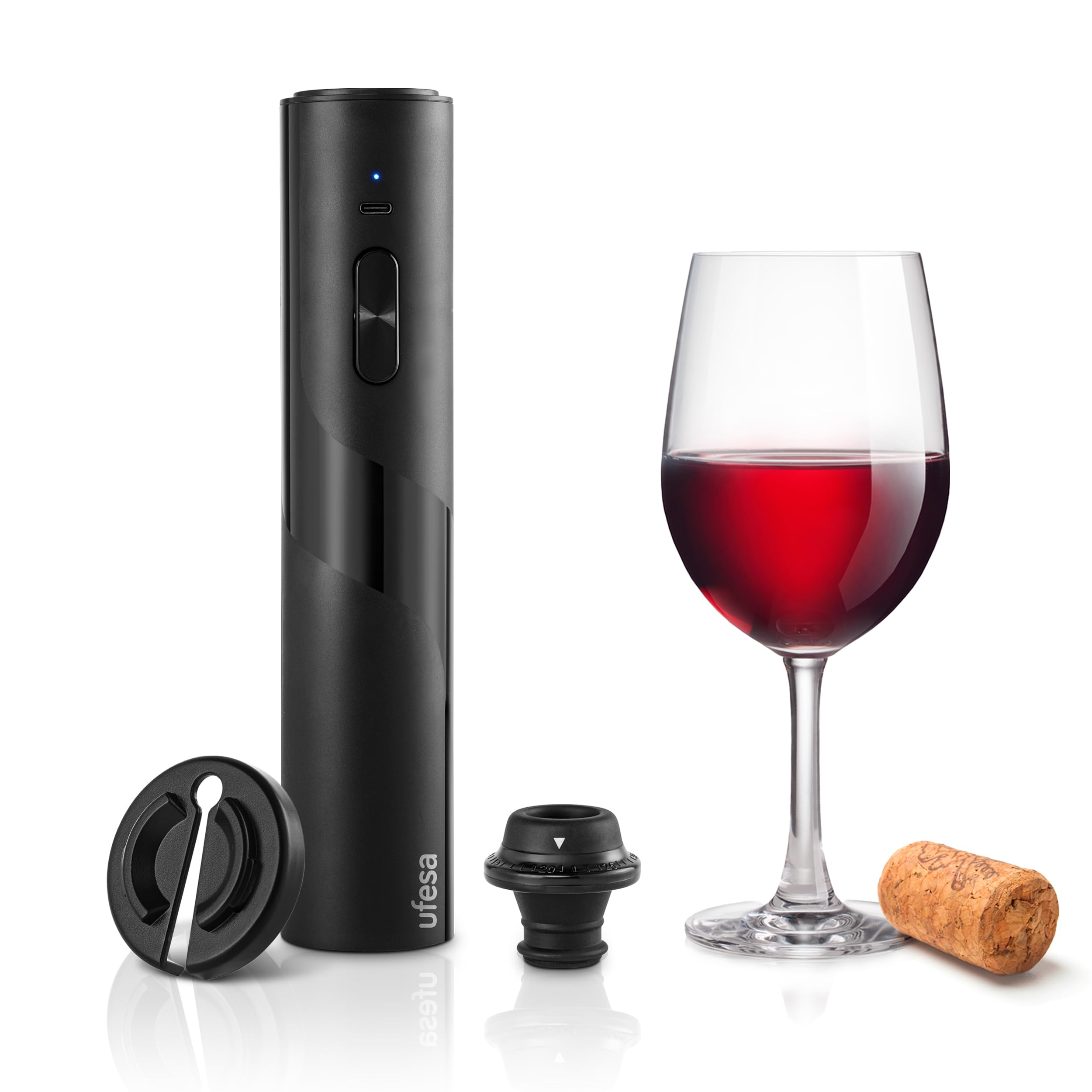 Ufesa EasyVac cavatappi elettrico vino USB-C