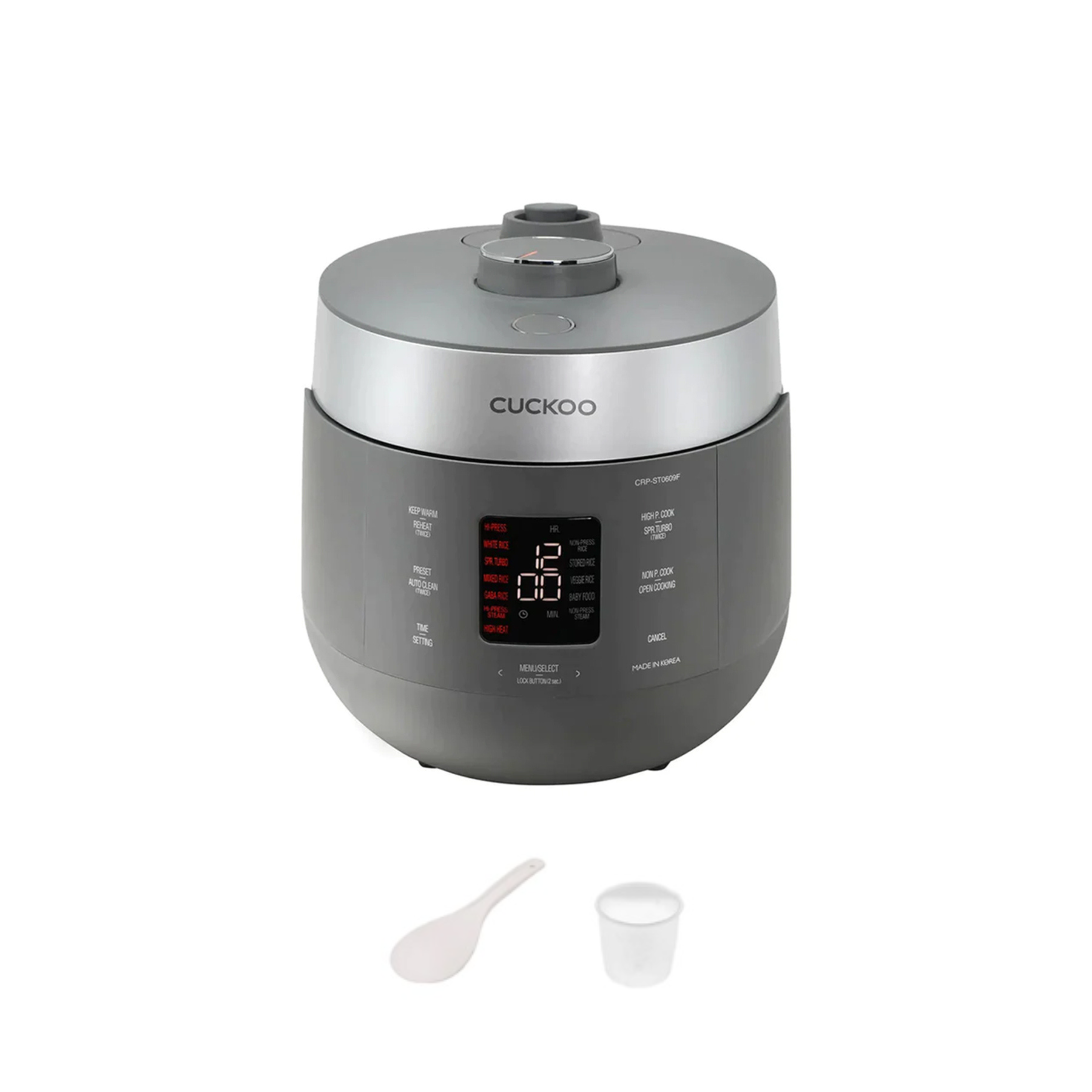 CUCKOO CRP-ST0609F cuociriso elettrico 6 tazze doppia pressione