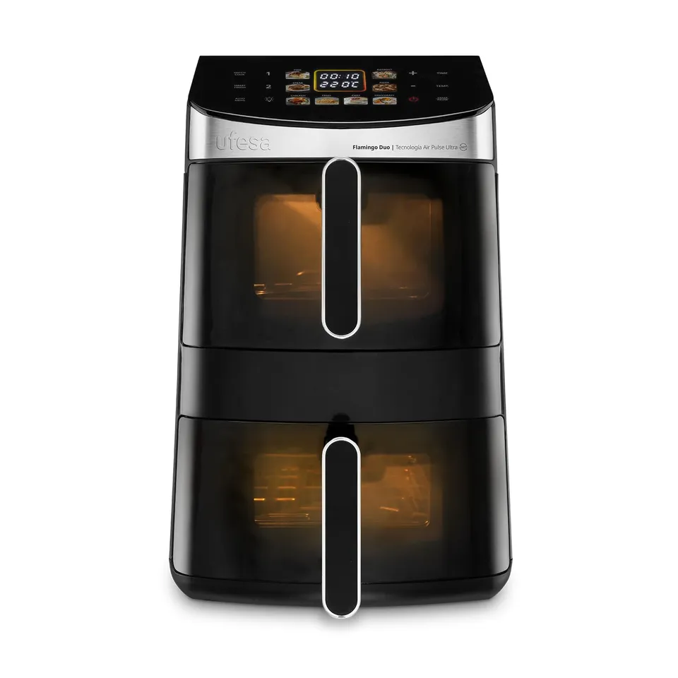 Ufesa Flamingo Duo friggitrice ad aria 11,5 L doppia vasca