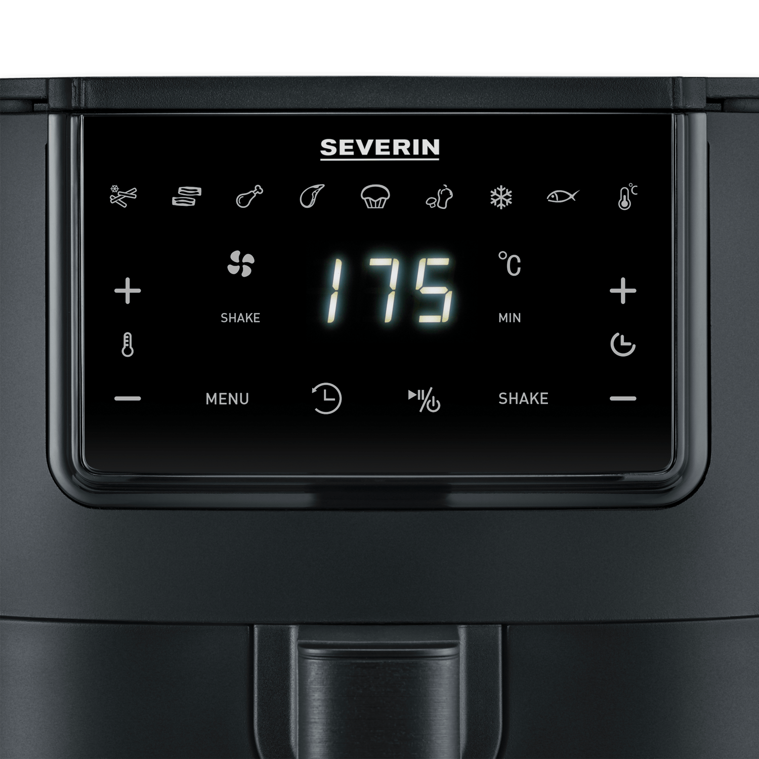 SEVERIN Black Line FR 2461 Friggitrice Aria 4 L