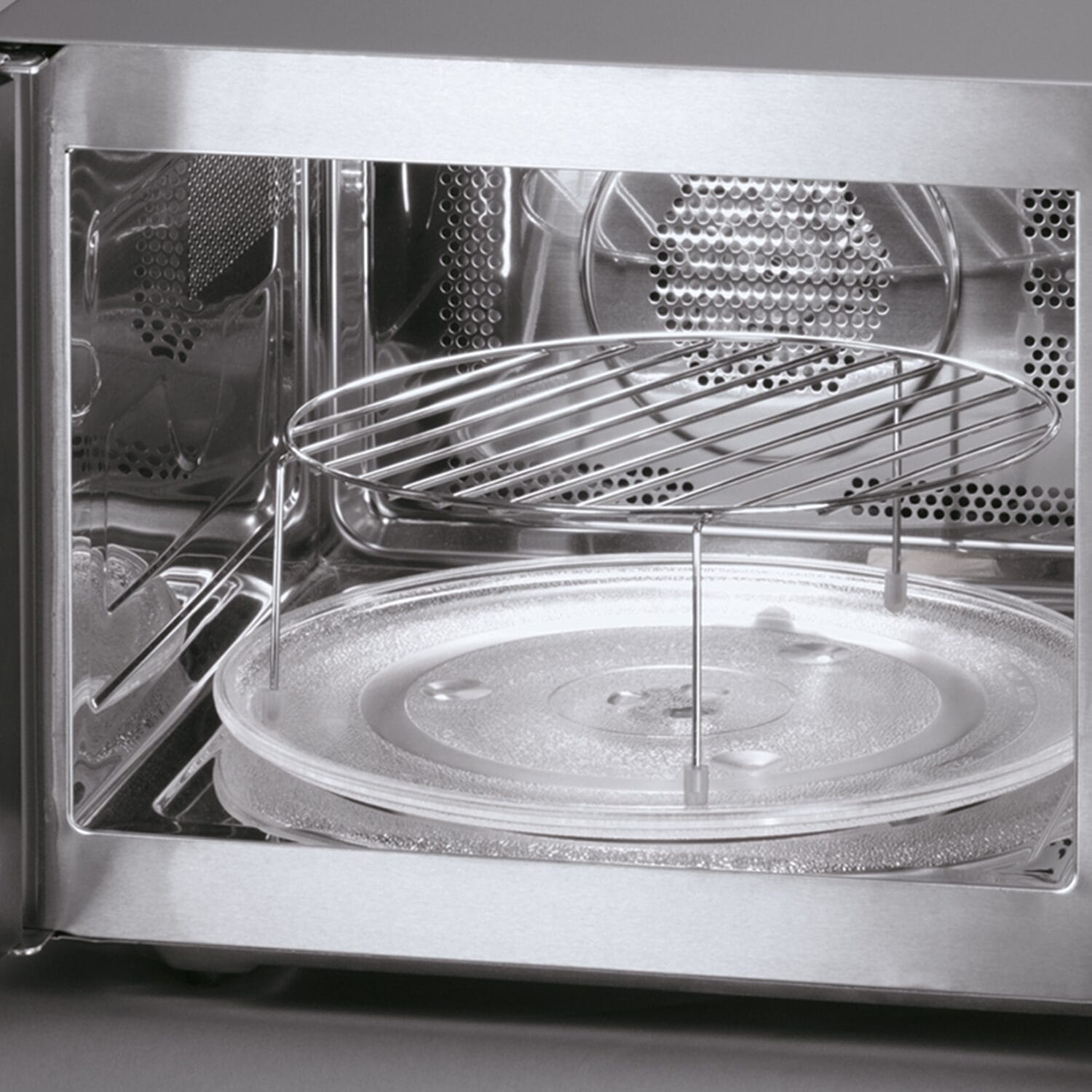 SEVO microonde combinato grill ventilato acciaio inox