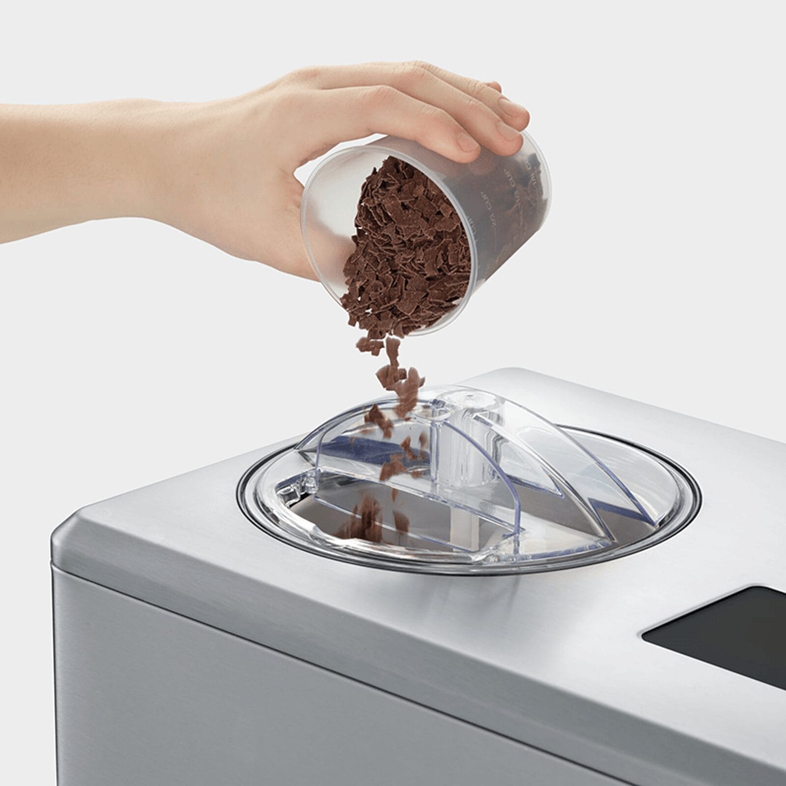 SEVO 2-in-1 Gelatiera con Yogurtiera 2 Litri Acciaio