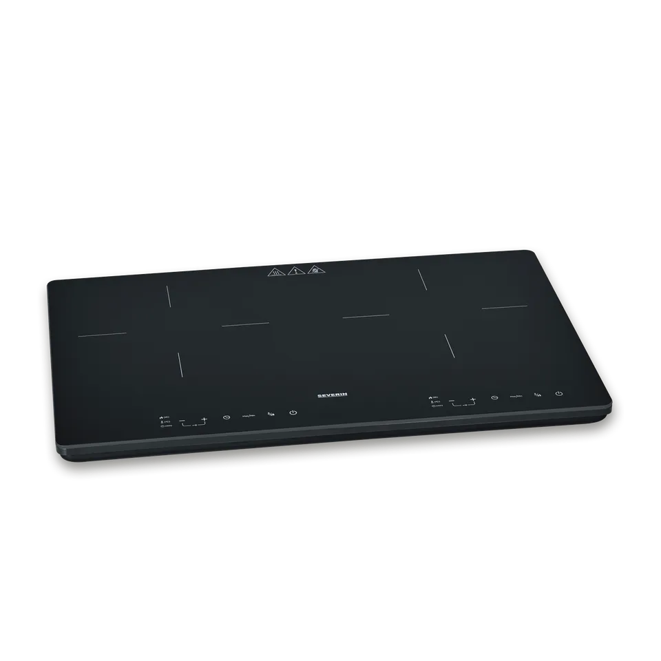 SEVO piastra a induzione doppia vetroceramica timer 180 min