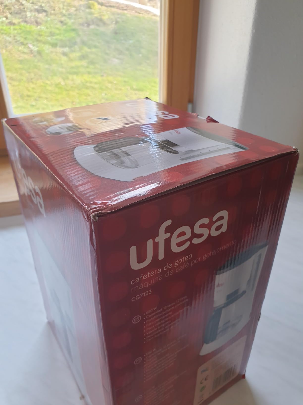 Ufesa Activa CG7123 macchina caffè americano 12 tazze 1,2 L