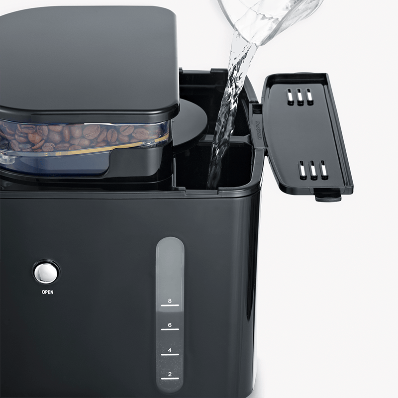 SEVO Caffettiera filtro isotermica con macinino