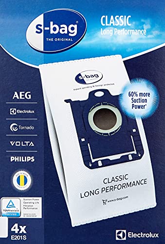 Electrolux S-Bag Long Performance sacchetti 4 pezzi