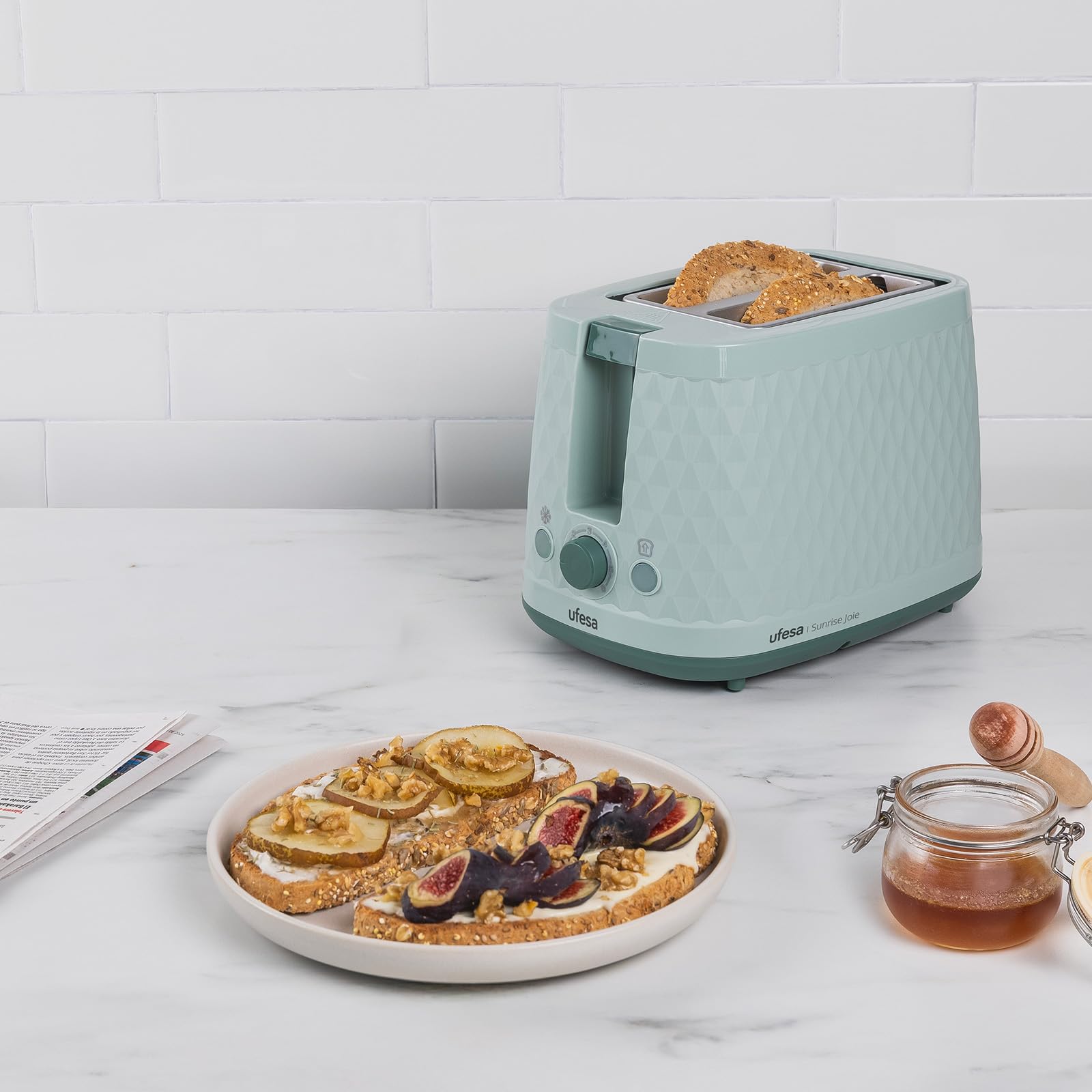 Ufesa Sunrise Joie tostapane 2 fette 900W meccanico 6 livelli
