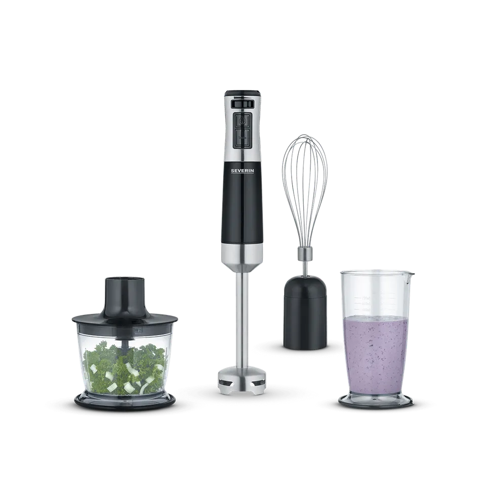SEVERIN Frullatore a Immersione 600 W con Tritatutto