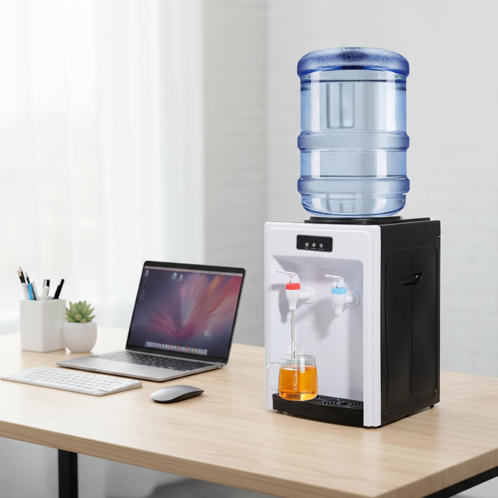 TiryyDrela Distributore Acqua Calda e Fredda Inox 500W