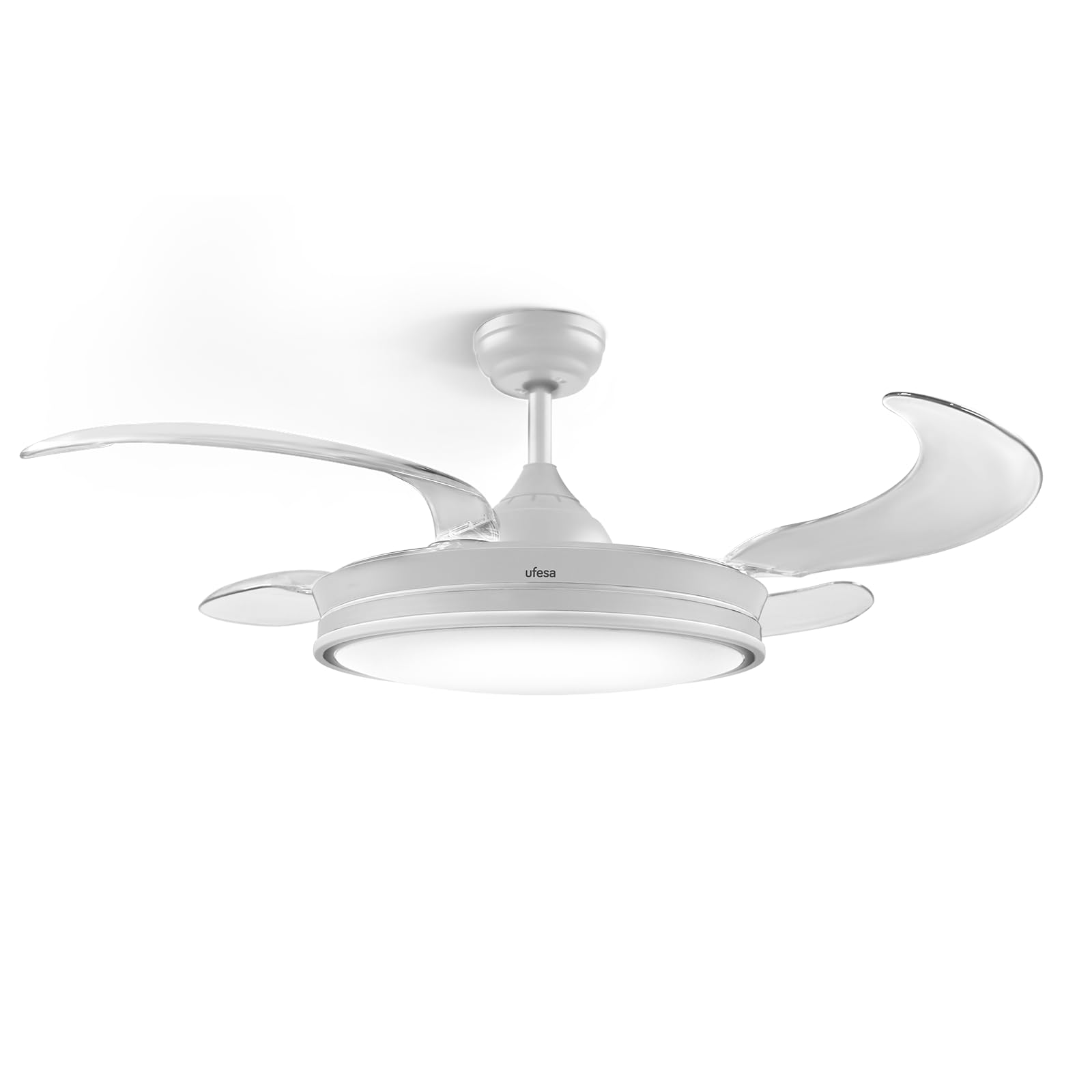 Ufesa Seoul Ventilatore da Soffitto Bianco/Legno 106 cm DC