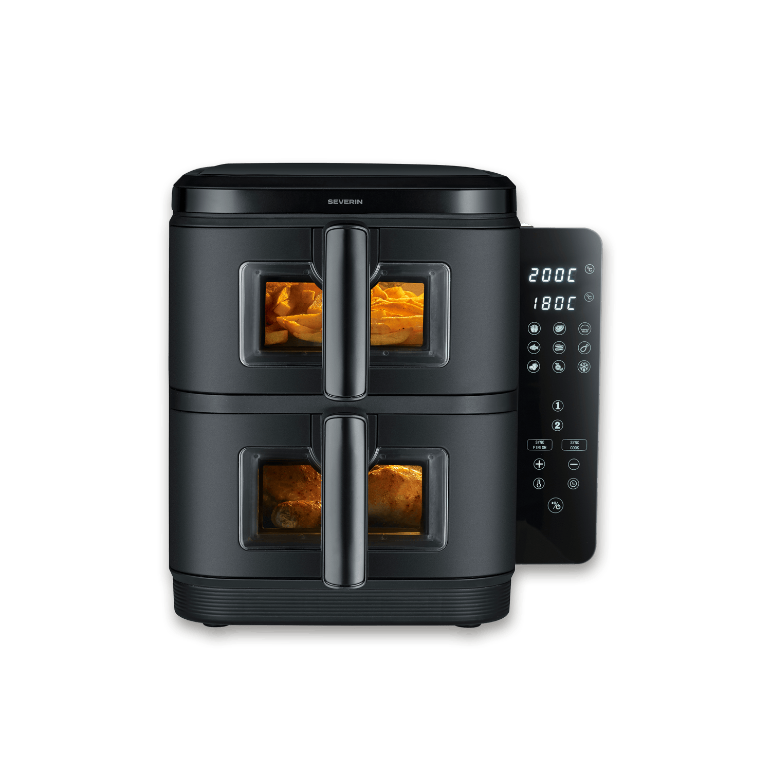 SEVO S-Fry Duo Stack Friggitrice Aria Doppia 11 L