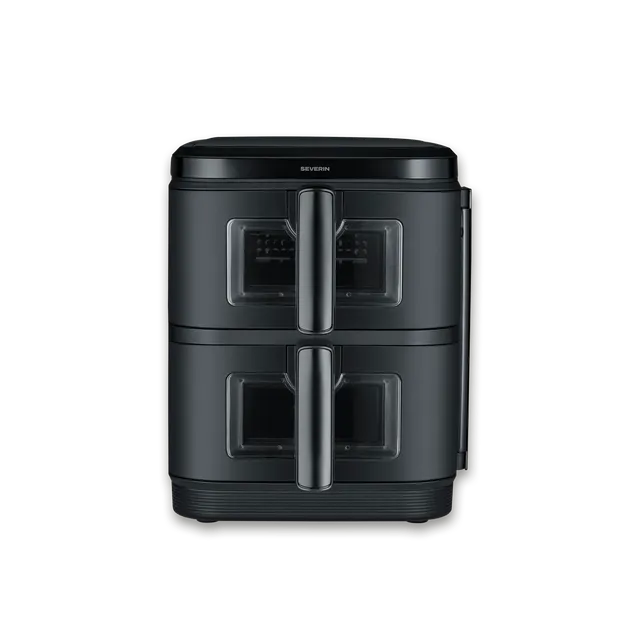 Severin S-Fry Duo Stack Friggitrice ad Aria Calda 2x5,5 L