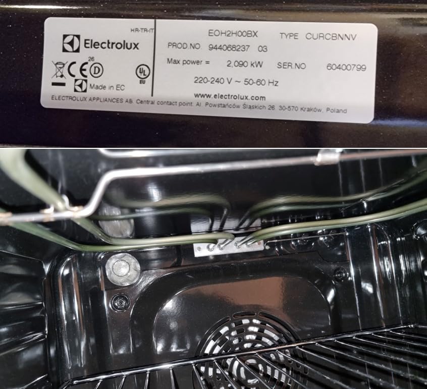 Electrolux 300 EOH2H00BX forno incasso 58 L inox classe A