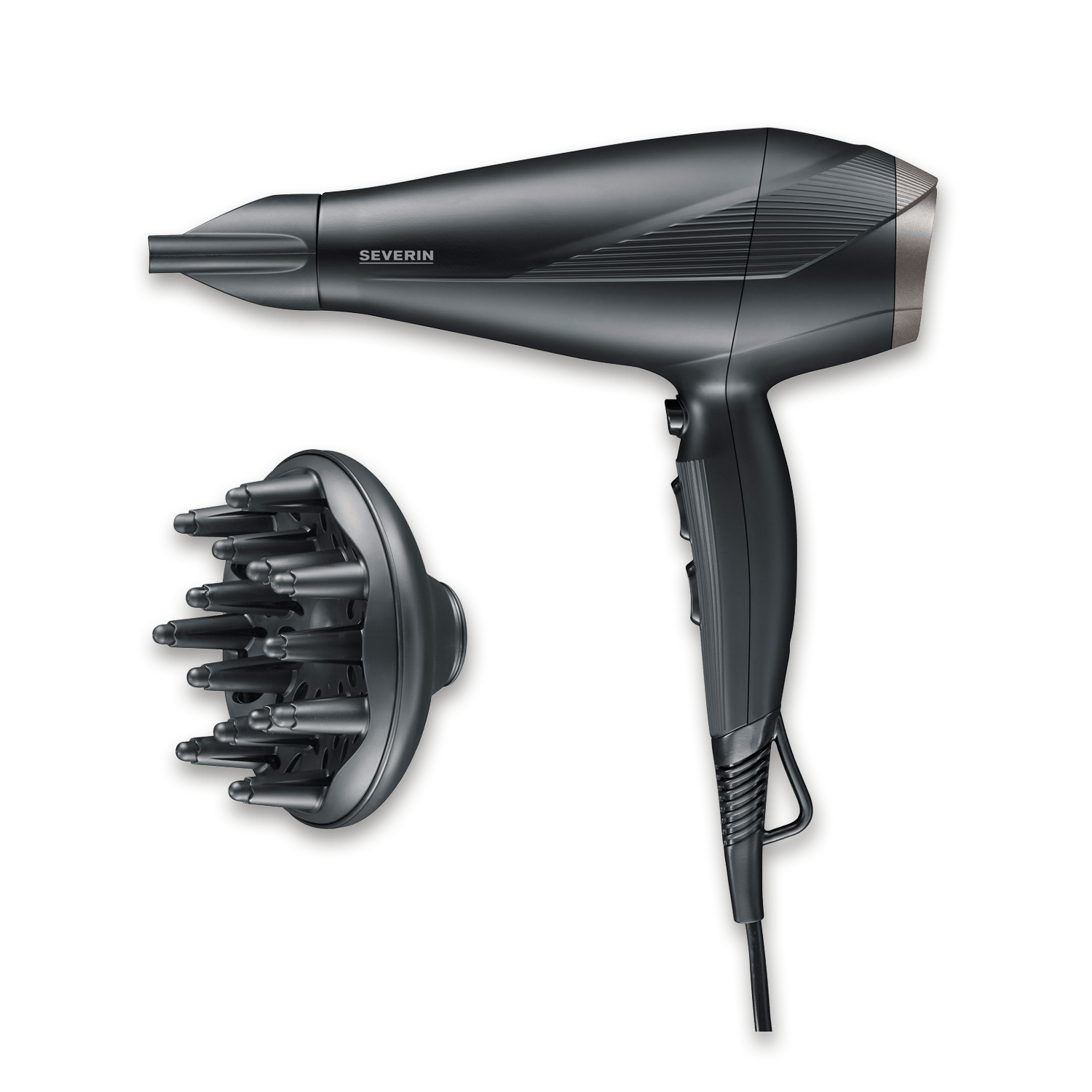 Severin Asciugacapelli professionale 2300W con diffusore